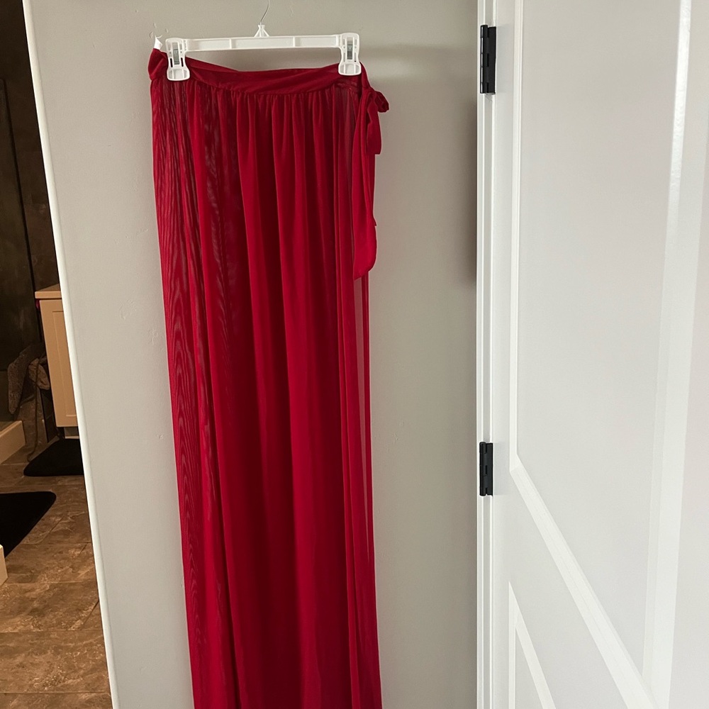 Fashion Nova Red Coverup